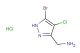 1-(5-bromo-4-chloro-1H-pyrazol-3-yl)methanamine hydrochloride