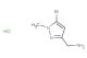 1-(5-bromo-1-methyl-1H-pyrazol-3-yl)methanamine hydrochloride