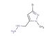 3-bromo-5-(hydrazinylmethyl)-1-methyl-1H-pyrazole