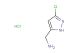 (3-chloro-1H-pyrazol-5-yl)methanamine hydrochloride