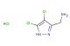 1-(4,5-dichloro-1H-pyrazol-3-yl)methanamine hydrochloride