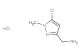 1-(5-chloro-1-methyl-1H-pyrazol-3-yl)methanamine hydrochloride