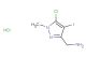 1-(5-chloro-4-iodo-1-methyl-1H-pyrazol-3-yl)methanamine hydrochloride
