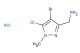 1-(4-bromo-5-chloro-1-methyl-1H-pyrazol-3-yl)methanamine hydrochloride