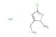 1-(3-chloro-1-methyl-1H-pyrazol-5-yl)methanamine hydrochloride