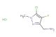 1-(5-chloro-4-fluoro-1-methyl-1H-pyrazol-3-yl)methanamine hydrochloride