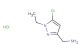 1-(5-chloro-1-ethyl-1H-pyrazol-3-yl)methanamine hydrochloride