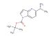 tert-butyl (R)-5-(1-aminoethyl)-1H-pyrrolo[3,2-b]pyridine-1-carboxylate