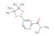 N,N-dimethyl-4-(4,4,5,5-tetramethyl-1,3,2-dioxaborolan-2-yl)picolinamide