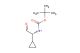 tert-butyl (R)-(1-cyclopropyl-2-oxoethyl)carbamate