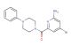 (6-amino-4-bromopyridin-2-yl)(4-phenylpiperazin-1-yl)methanone