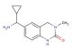 6-[amino(cyclopropyl)methyl]-3-methyl-1,2,3,4-tetrahydroquinazolin-2-one