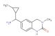 6-[amino(2-methylcyclopropyl)methyl]-3-methyl-1,2,3,4-tetrahydroquinazolin-2-one