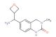 6-[amino(oxetan-3-yl)methyl]-3-methyl-1,2,3,4-tetrahydroquinazolin-2-one