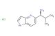 (S)-2-methyl-1-(1H-pyrrolo[3,2-b]pyridin-5-yl)propan-1-amine hydrochloride