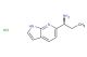 (S)-1-(1H-pyrrolo[2,3-b]pyridin-6-yl)propan-1-amine hydrochloride