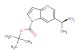tert-butyl (S)-6-(1-aminoethyl)-1H-pyrrolo[3,2-b]pyridine-1-carboxylate