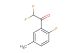 2,2-difluoro-1-(2-fluoro-5-methylphenyl)ethan-1-one