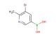 (5-Bromo-6-methylpyridin-3-yl)boronic acid