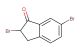 2,6-dibromo-2,3-dihydro-1H-inden-1-one