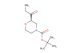 tert-butyl (2R)-2-propanoylmorpholine-4-carboxylate