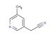 2-(5-methylpyridin-3-yl)acetonitrile