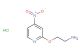2-((4-nitropyridin-2-yl)oxy)ethan-1-amine hydrochloride