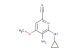 5-amino-6-(cyclopropylamino)-4-methoxypicolinonitrile