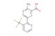 3-amino-6-(3-(trifluoromethyl)pyridin-2-yl)pyrazine-2-carboxylic acid