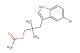 3-(5-bromo-1H-indol-3-yl)-2,2-dimethylpropyl acetate