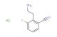 2-(2-aminoethyl)-3-fluorobenzonitrile hydrochloride