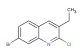 7-bromo-2-chloro-3-ethylquinoline