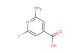 2-amino-6-fluoroisonicotinic acid