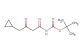tert-butyl (4-cyclopropyl-3-oxobutanoyl)carbamate
