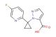 1-(1-(5-fluoropyridin-2-yl)cyclopropyl)-1H-pyrazole-5-carboxylic acid