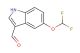 5-(difluoromethoxy)-1H-indole-3-carbaldehyde