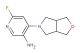 6-fluoro-4-(tetrahydro-1H-furo[3,4-c]pyrrol-5(3H)-yl)pyridin-3-amine