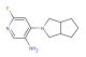 6-fluoro-4-(hexahydrocyclopenta[c]pyrrol-2(1H)-yl)pyridin-3-amine