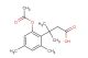 3-(2-acetoxy-4,6-dimethylphenyl)-3-methylbutanoic acid
