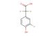 2,2-difluoro-2-(3-fluoro-4-hydroxyphenyl)acetic acid