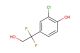 2-chloro-4-(1,1-difluoro-2-hydroxyethyl)phenol