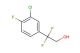 2-(3-chloro-4-fluorophenyl)-2,2-difluoroethan-1-ol