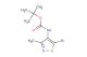 tert-butyl N-(5-bromo-3-methyl-1,2-thiazol-4-yl)carbamate