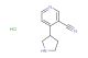 4-(pyrrolidin-3-yl)nicotinonitrile hydrochloride