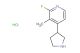 2-fluoro-3-methyl-4-(pyrrolidin-3-yl)pyridine hydrochloride