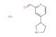 4-(pyrrolidin-3-yl)picolinaldehyde hydrochloride