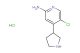 5-chloro-4-(pyrrolidin-3-yl)pyridin-2-amine hydrochloride