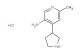 6-methyl-4-(pyrrolidin-3-yl)pyridin-3-amine hydrochloride