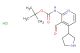 tert-butyl (3-formyl-4-(pyrrolidin-3-yl)pyridin-2-yl)carbamate hydrochloride
