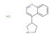 4-(pyrrolidin-3-yl)quinoline hydrochloride